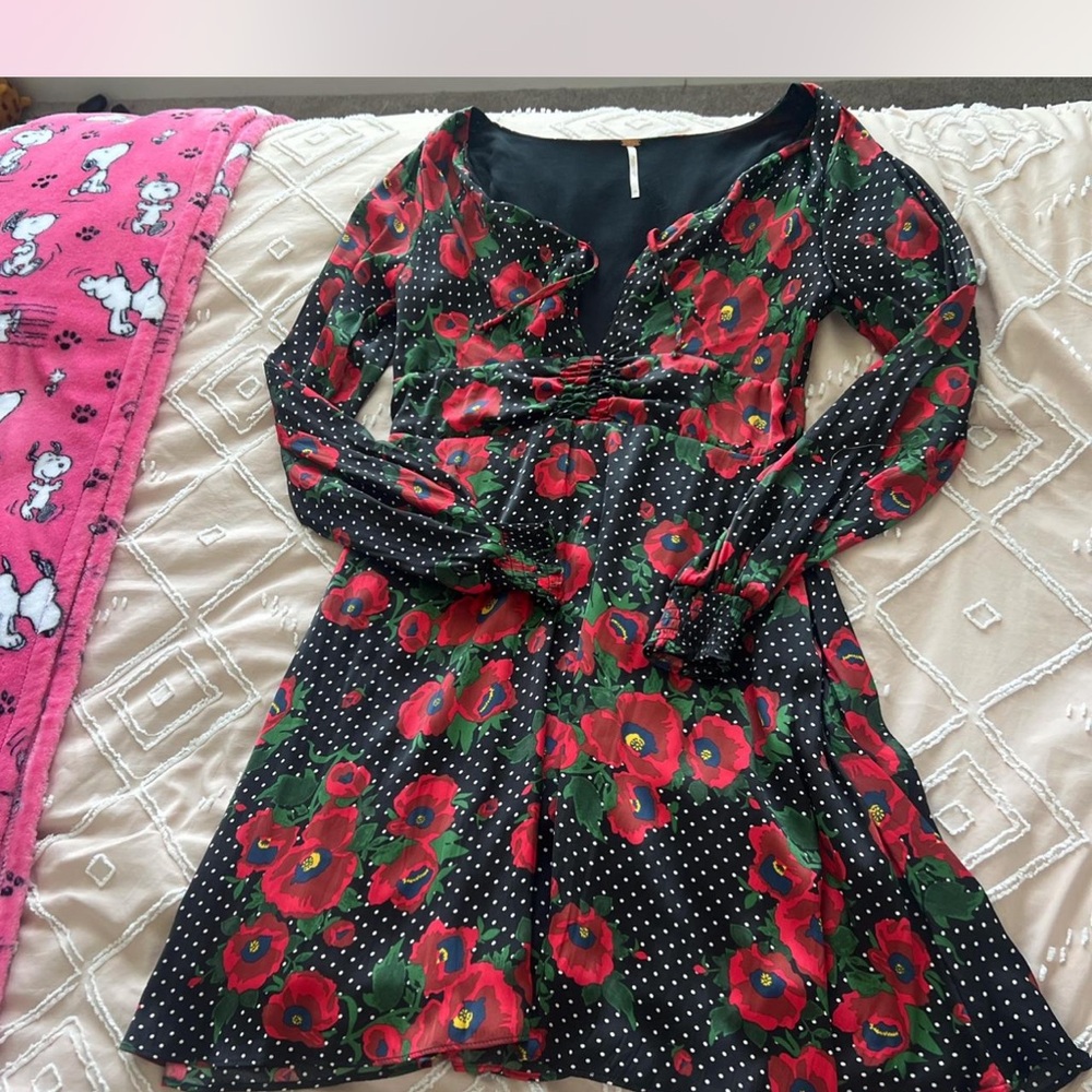 Free People Morning Light Print Dress